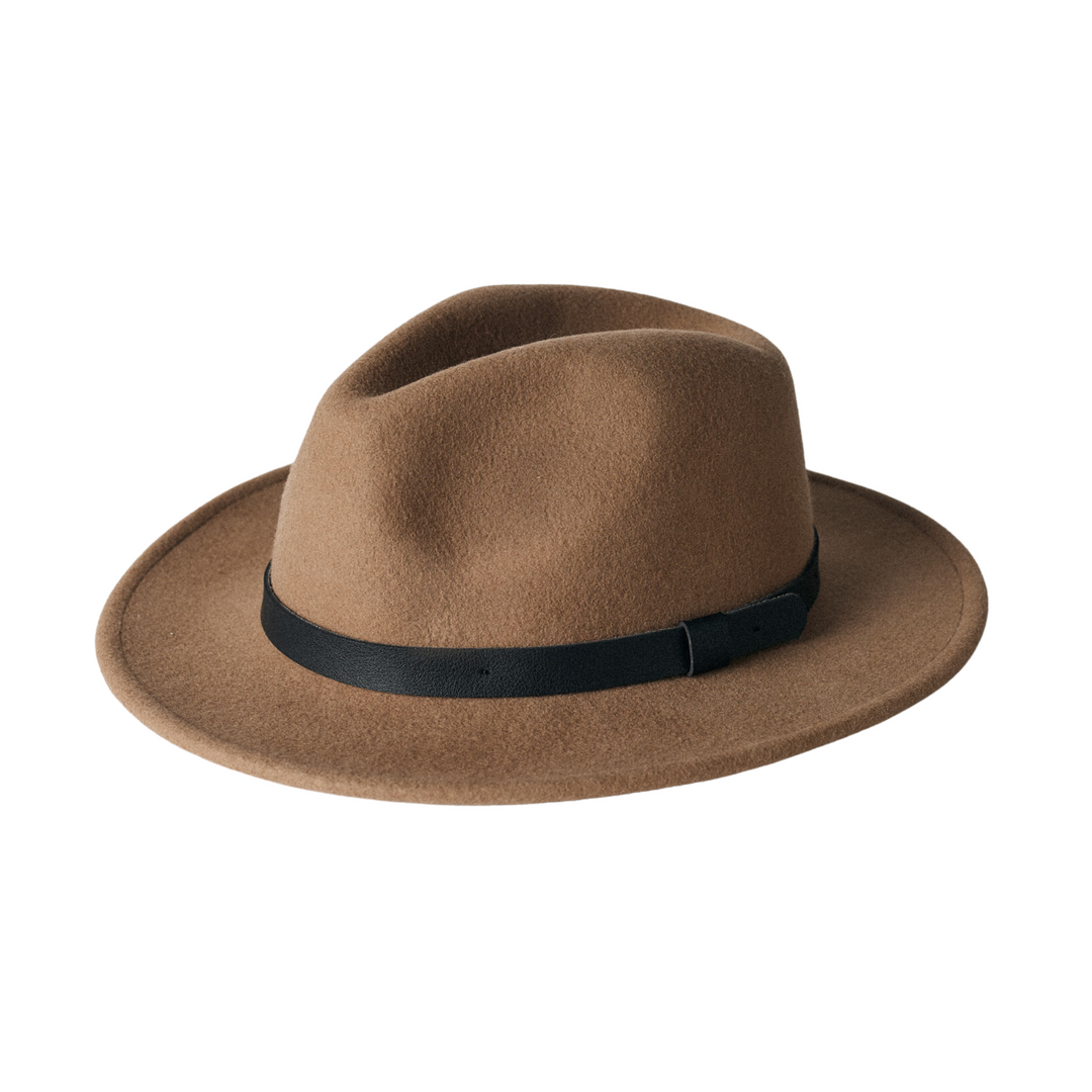 BILLIE KIDS Fedora Kids Hat 100 Merino Wool UPF50 Crushable Waterproof Mason Hats