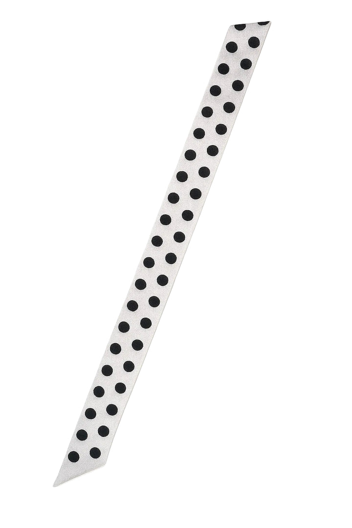 White with Black Spot