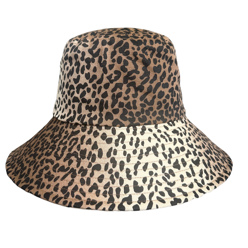 LEOPARD BUCKET HAT